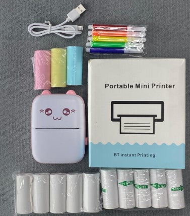 Mini Impresora Térmica Inalám+13 rollos