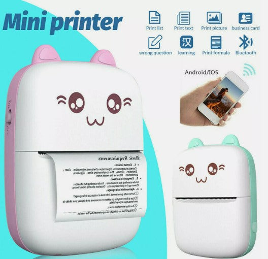 Mini Impresora Térmica Inalám+13 rollos
