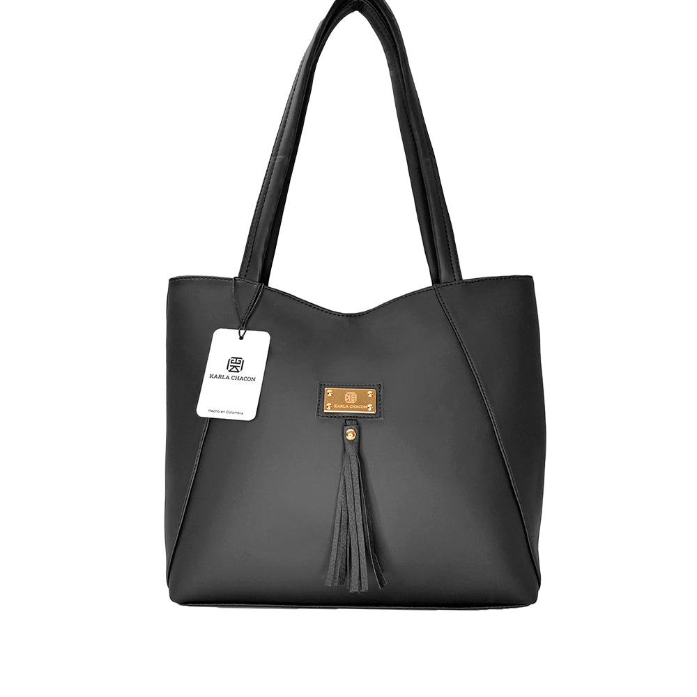 Bolso Set x3 Karla Chacon Rupe Negro