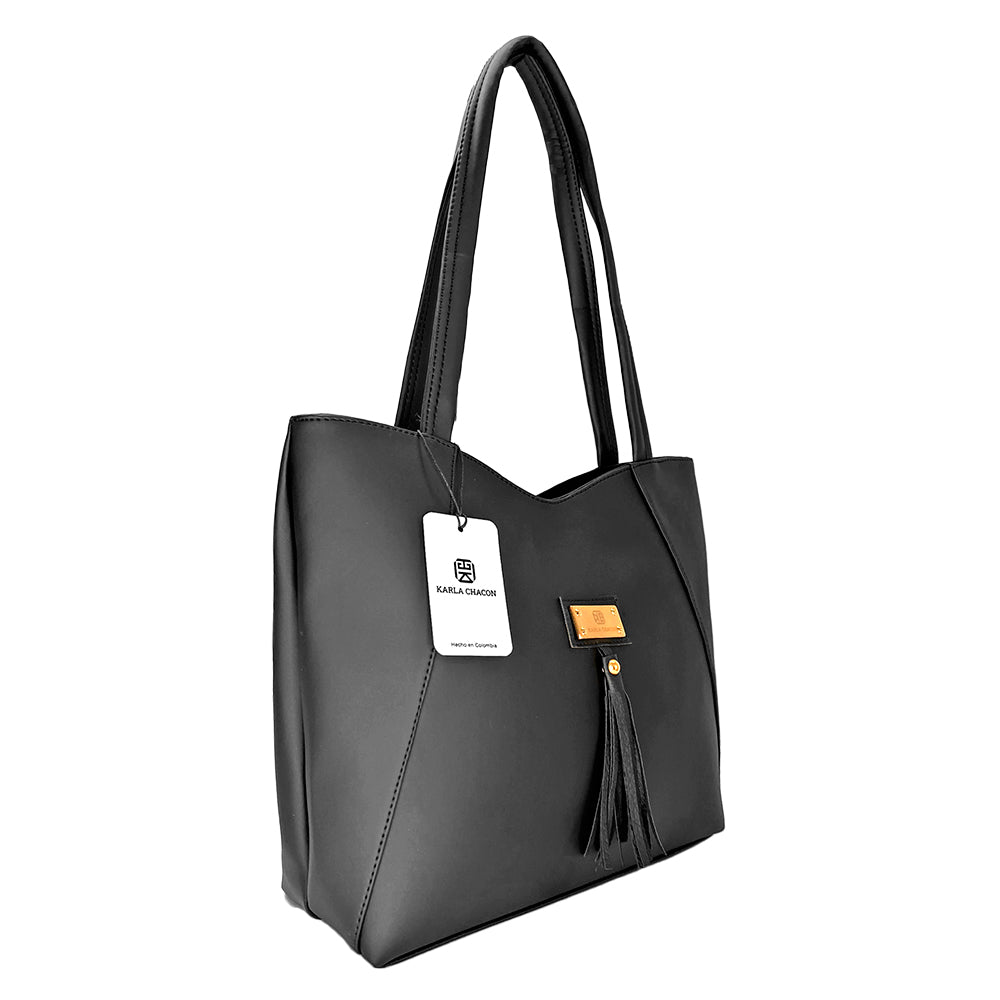 Bolso Set x3 Karla Chacon Rupe Negro