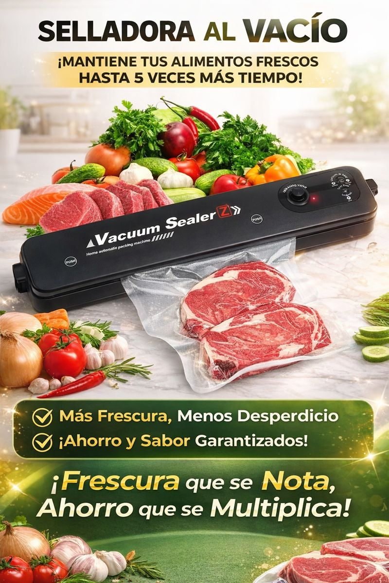 Selladora al Vacío para Alimentos